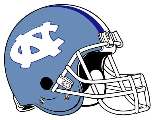 North Carolina Tar Heels 1988-1998 Helmet Logo diy DTF decal sticker